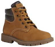 Botki damskie - Geox J SHAYLAX BOY B Botki, żółto-brązowe, 37 EU, Żółty brązowy, 4.5 UK - miniaturka - grafika 1