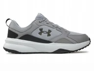 Buty sportowe męskie - Buty męskie Under Armour 3026727-105 sportowe treningowe szare 45 - miniaturka - grafika 1