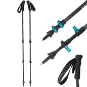 Kije trekkingowe - CAMP BackCountry ERGO black/blue - miniaturka - grafika 1