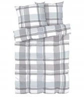 Pościel - LIVARNO HOME POŚCIEL Z DELIKATNĄ FLANELĄ FLANELOWA W KRATĘ KRATKĘ DUŻA 240 x 220 cm - miniaturka - grafika 1