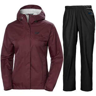 Helly Hansen Loke, damski, ciemnoczerwony/czarny - Pozostała odzież narciarska - miniaturka - grafika 1