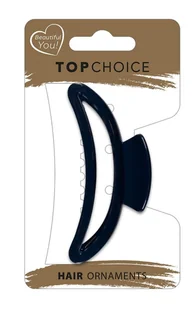 TOP CHOICE Klamra do włosów - kokarda połysk (28373) 1 szt. - mix kolorów - Ozdoby do włosów - miniaturka - grafika 1