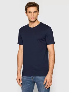 Benetton United Colors Of T-Shirt 3U53J1F15 Granatowy Regular Fit - Koszulki męskie - miniaturka - grafika 1