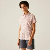 Odzież trekkingowa damska - Travel Packaway damska koszula z krótkim rękawem - miniaturka - grafika 1