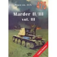 Poradniki hobbystyczne - Militaria Tank Power vol.CCX 475 Marder II/III vol.III Janusz Ledwoch - miniaturka - grafika 1