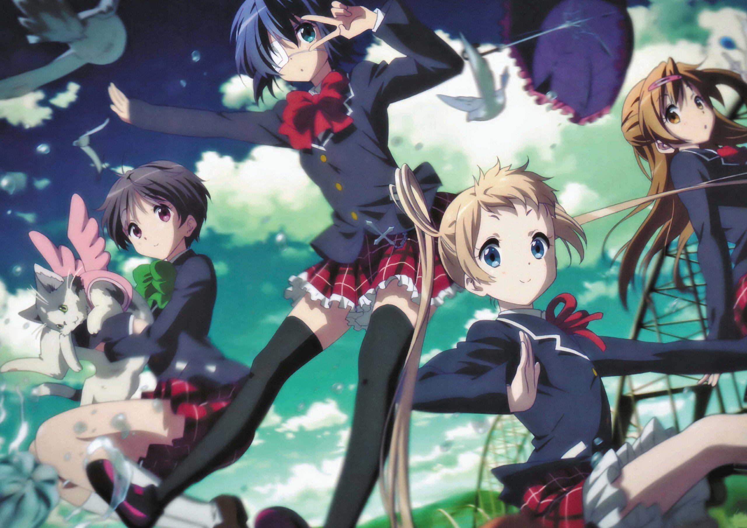 Plakat A3 anime manga Chuunibyou demo Koi ga Shitai! Love, Chunibyo