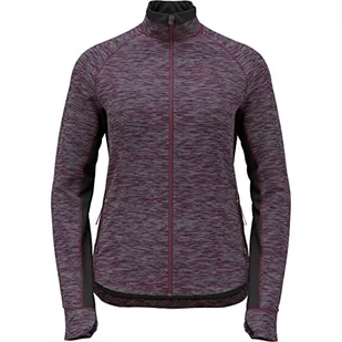 Odlo Damska kurtka Berra Midlayer, Raspberry Fudge - Space dye - Kurtki damskie - miniaturka - grafika 1
