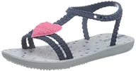 Buty dla dziewczynek - Ipanema Unisex dziecięce sandały My First Baby, Wielokolorowy 9243 Blue Pink - 21 EU - miniaturka - grafika 1