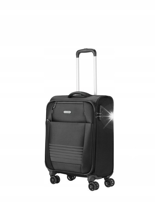Walizka kabinowa Travelite Seaside 55 cm czarna