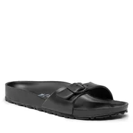 Klapki i japonki damskie - Birkenstock Klapki Madrit 0128163 Black - miniaturka - grafika 1