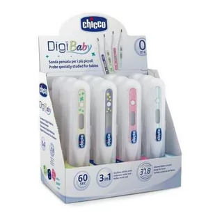 Chicco Digi Baby-12 kolor mix NEW Termometr elektroniczny dla dzieci - Termometry - miniaturka - grafika 1
