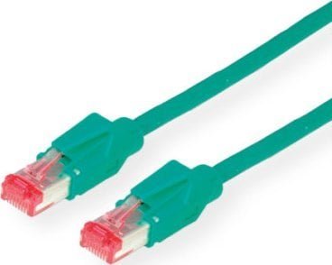 DTWYLER Kabel krosowy DTWYLER kat. 6 klasa E S/FTP, CU 7702 flex LSOH, Hirose TM21, zielony, 15 m