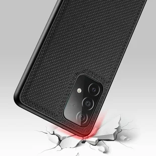 Dux Ducis Fino etui pokrowiec pokryty nylonowym materiałem Samsung Galaxy A72 4G czarny - Etui i futerały do telefonów - miniaturka - grafika 6