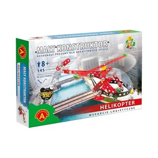 Mały Konstruktor - Helikopter 1641 Alexander (5906018016413) - Zabawki konstrukcyjne - miniaturka - grafika 1