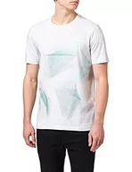 Koszulki męskie - Hugo Boss T-shirt męski, Light/Pastel Grey57, S - miniaturka - grafika 1