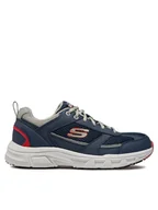 Buty trekkingowe męskie - Skechers Trekkingi Verketta 51898/NVGY Granatowy - miniaturka - grafika 1