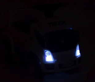 Jeździk, Ciężarówka Na Akumulator Gts-6688-e Z Przyczepą I Dźwiękami - Pojazdy elektryczne dla dzieci - miniaturka - grafika 14