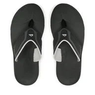 Klapki i japonki męskie - Japonki Quiksilver AQYL101250 Czarny - miniaturka - grafika 1