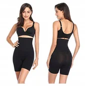 Majtki damskie - Majtki szorty spodenki wyszczuplajace brzuch wysoki stan rozmiar XXL - miniaturka - grafika 1