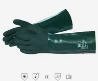 Rękawice robocze - Rękawice chemoodporne z PCV RS DUPLO35 (10) - miniaturka - grafika 1