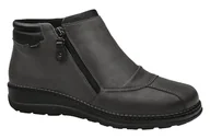 Botki damskie - Botki AXEL Comfort 1725 H Szare na 2-zamki na Haluksy Kosela Medic 9725 - miniaturka - grafika 1