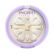 Pudry do twarzy - Ingrid Transparent Powder HD Beauty Innovation transparentny puder w kamieniu 25g - miniaturka - grafika 1