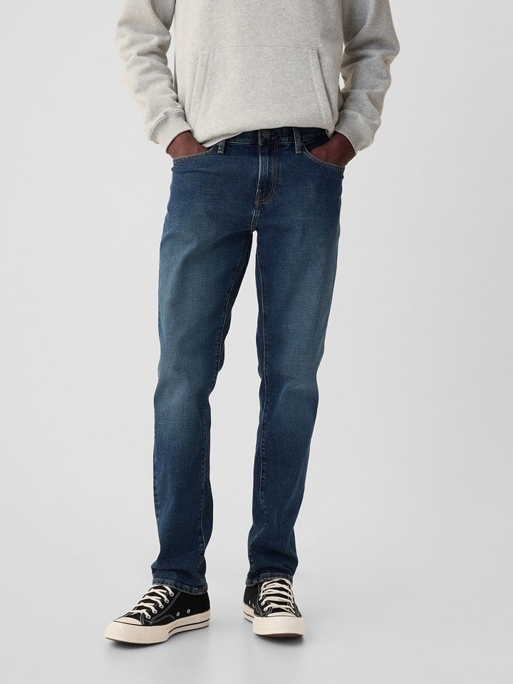 GAP Dżinsy - Slim fit - w kolorze granatowym