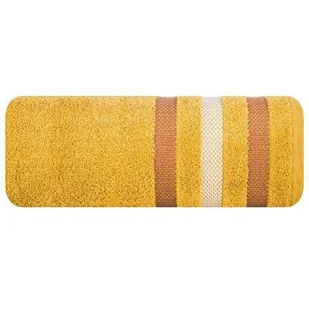 Eurofirany B.B. CHOCZYŃSCY SPÓŁKA JAWNA Ręcznik Kąpielowy Gracja (10) 50 x 90 Musztardowy 1222071 - Ręczniki Eurofirany B.B. CHOCZYŃSCY SPÓŁKA JAWNA Ręcznik Kąpielowy Gracja (10) 50 x 90 Musztardowy 1222071 - Ręczniki - miniaturka - grafika 1