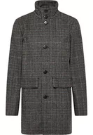 Płaszcze męskie - DreiMaster Klassik płaszcz przejściowy męski 31518641, Glen Check, XXL - miniaturka - grafika 1