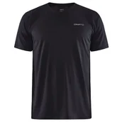Koszulki sportowe męskie - Koszulka męska Craft CORE Essence Bi-blend Rozmiar: M / Kolor: czarny - miniaturka - grafika 1