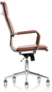 Fotel biurowy, krzesło biurowe Konferencestol Charley, brun - Fotele i krzesła biurowe - miniaturka - grafika 1