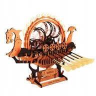Puzzle - ROKR Robotime Viking Dragon Ship Statek Wikingów Drewniane Puzzle 3D - miniaturka - grafika 1