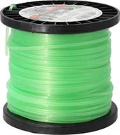 Akcesoria do kos i kosiarek - Dedra Żyłka tnąca kwadrat wzmocniona 2,4mmx90m, szpula - miniaturka - grafika 1