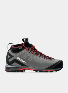 Buty wysokogórskie Dolomite Veloce GTX - pewter grey/fiery red - Buty trekkingowe męskie - miniaturka - grafika 1