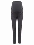 Spodnie damskie - Damskie spodnie ciążowe szare Bellybutton Maternity, r.48 - miniaturka - grafika 1