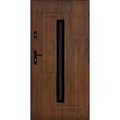 Drzwi zewnętrzne - Pantor Drzwi zewnętrzne wejściowe Ozyrys Black orzechowe 80 prawe - miniaturka - grafika 1