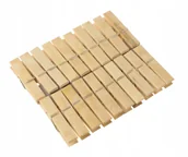 Inne artykuły do sprzątania - Spinacze Klamerki Bambusowe Do Prania 20 Szt Spb - miniaturka - grafika 1