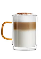 Szklanki - Vialli Design Komplet szklanek z podwójną ścianką Amber 8593 2 x 350 ml - miniaturka - grafika 1