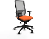 Fotele i krzesła biurowe - Krzesło Biurowe Horna Piqueras y Crespo 1D066G0 Pomarańczowy - miniaturka - grafika 1