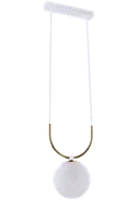 Lampy sufitowe - Amplex Balos lampa wisząca 1-punktowa 0409ax - miniaturka - grafika 1