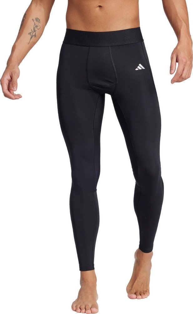 Legginsy męskie adidas Techfit Long Tight czarne JN7352 L
