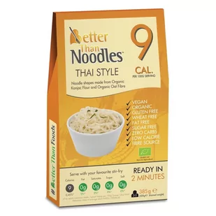 Better Than Food MAKARON KONJAC THAI STYLE BEZGLUTENOWY BIO 385 g - BETTER THAN FOODS - Makaron - miniaturka - grafika 1
