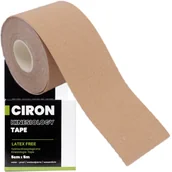 Akcesoria turystyczne - Ciron Beżowa Taśma kinezjologiczna Tejp 5m - miniaturka - grafika 1