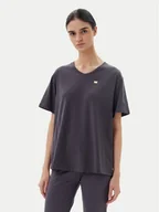 Koszulki i topy damskie - EA7 Emporio Armani T-Shirt 7W000029 AF10373 U8115 Szary Loose Fit - miniaturka - grafika 1