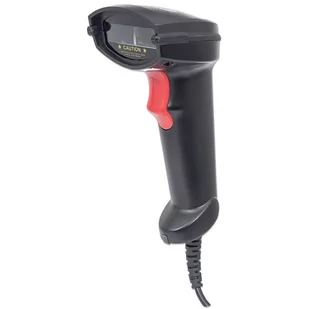 Manhattan Skaner kodów kreskowych laserowy USB czarny 177429 - Czytniki kodów kreskowych - miniaturka - grafika 1