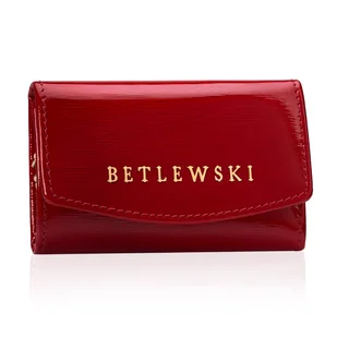 Betlewski niewielkie Damskie Etui na klucze karty błyszcząca skóra modna - Etui na klucze - miniaturka - grafika 1