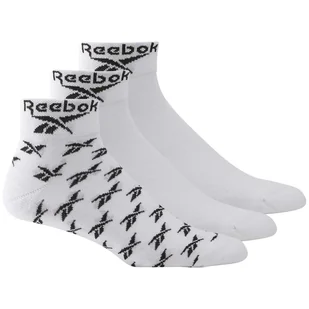 Skarpety za kostkę REEBOK CL FO ANKLE SOCK 3P GG6674 – Biały - Skarpetki męskie - miniaturka - grafika 1