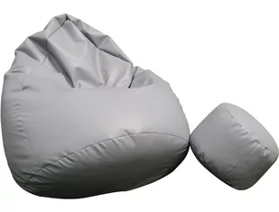 Pufa sako XXXL worek + gratis szara - Pufy i podnóżki - miniaturka - grafika 1