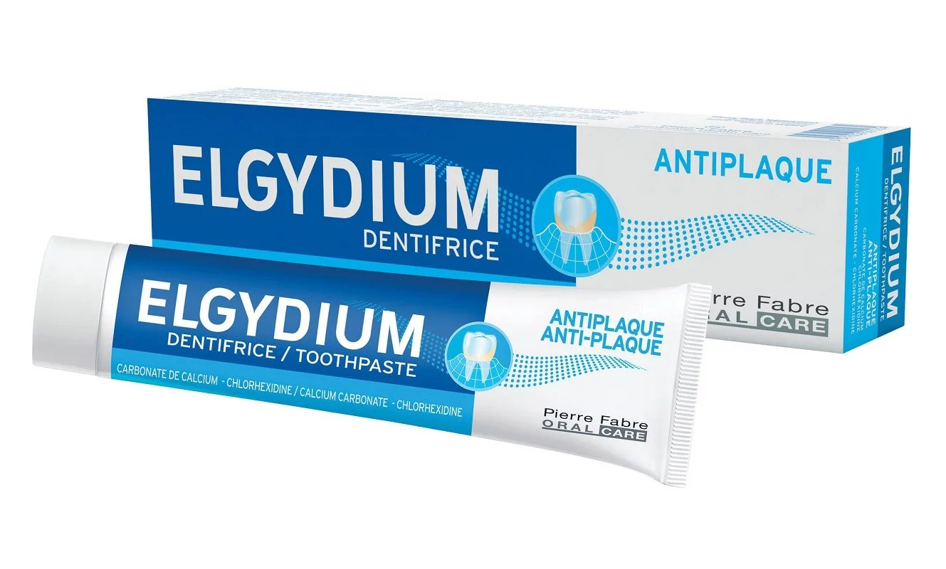 PIERRE FABRE Pasta do zębów elgydium anti-plaque antybakteryjna 75 ml - Pasty do zębów - miniaturka - grafika 1