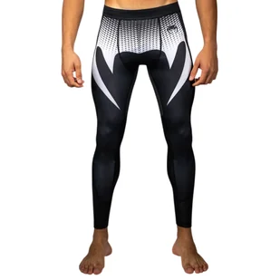 Venum Legginsy Spats No Gi Chocolate Black/White - Kimona, stroje i obuwie - miniaturka - grafika 1